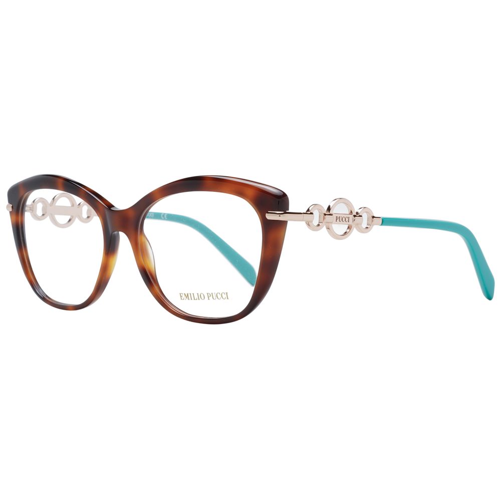 Emilio Pucci Brown Plastic Glasses (Frames) | Regal Royce