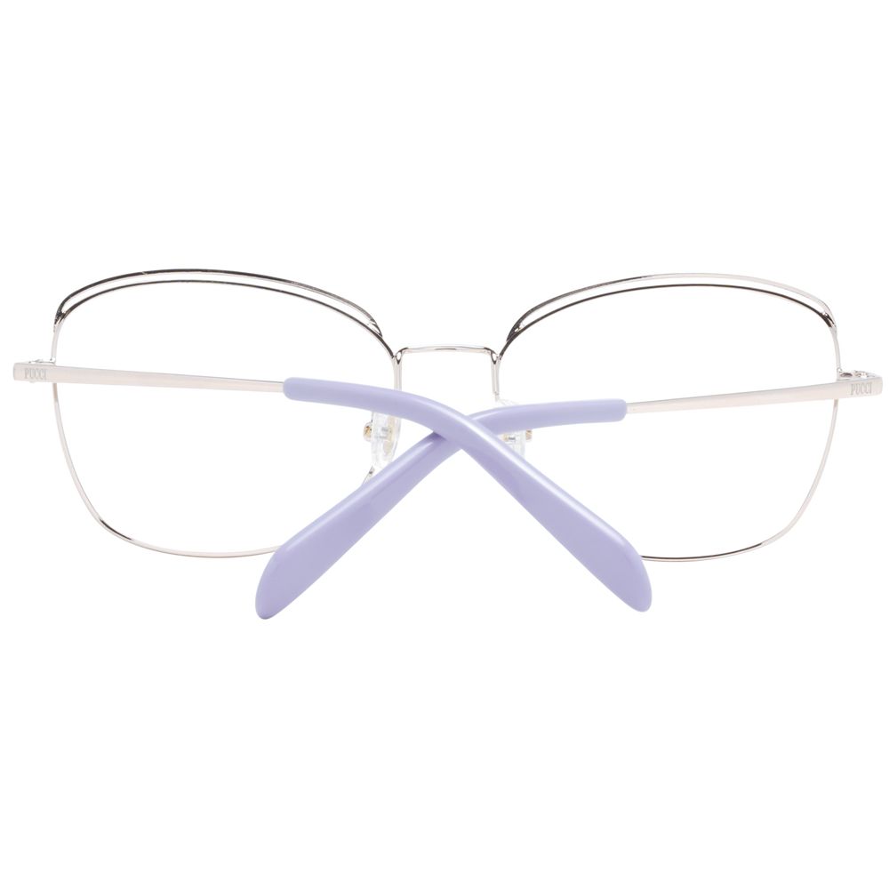 Emilio Pucci Black Metal Glasses (Frames) | Regal Royce