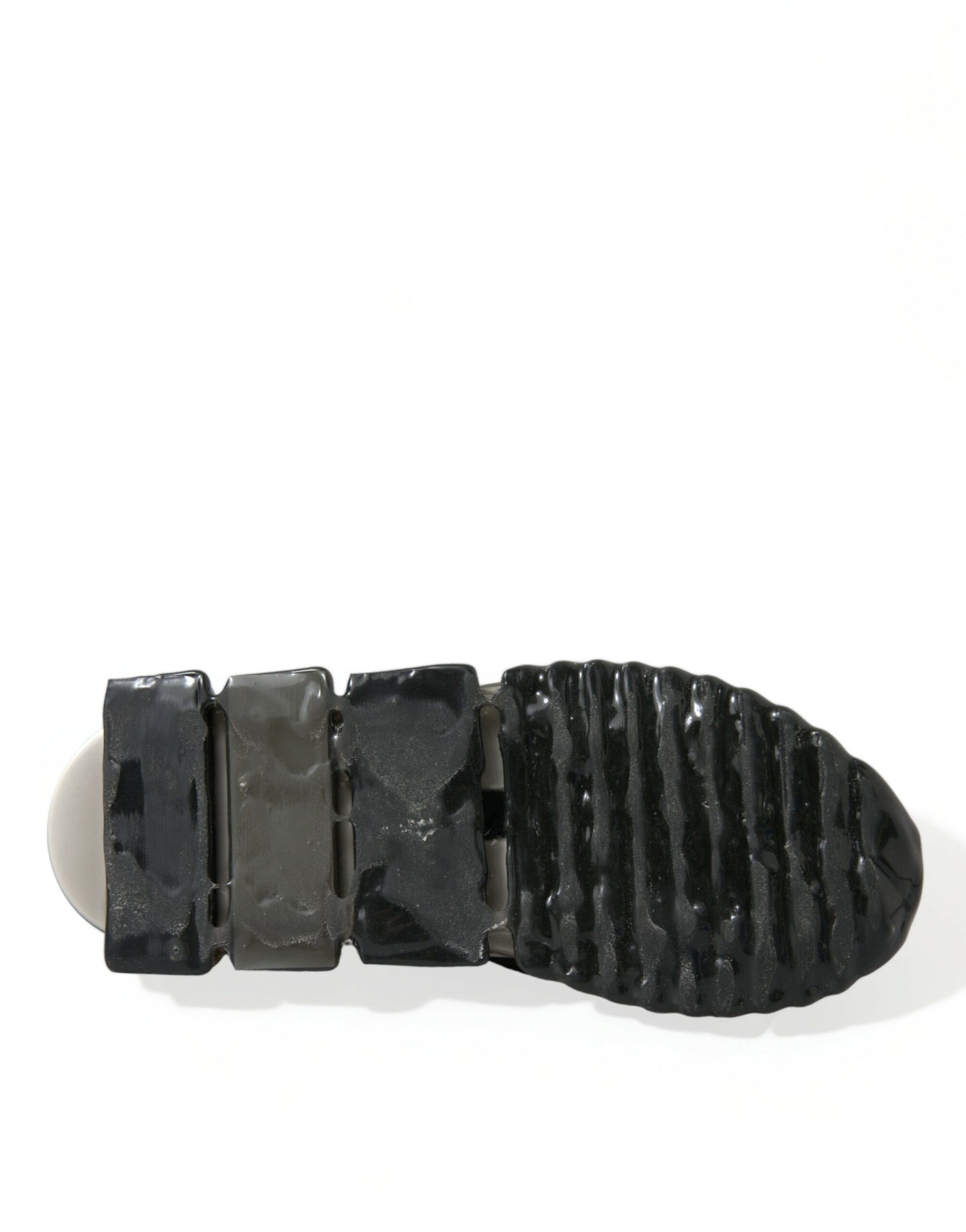 Dolce & Gabbana Black White Slip On Sneakers Sorrento Shoes | Regal Royce