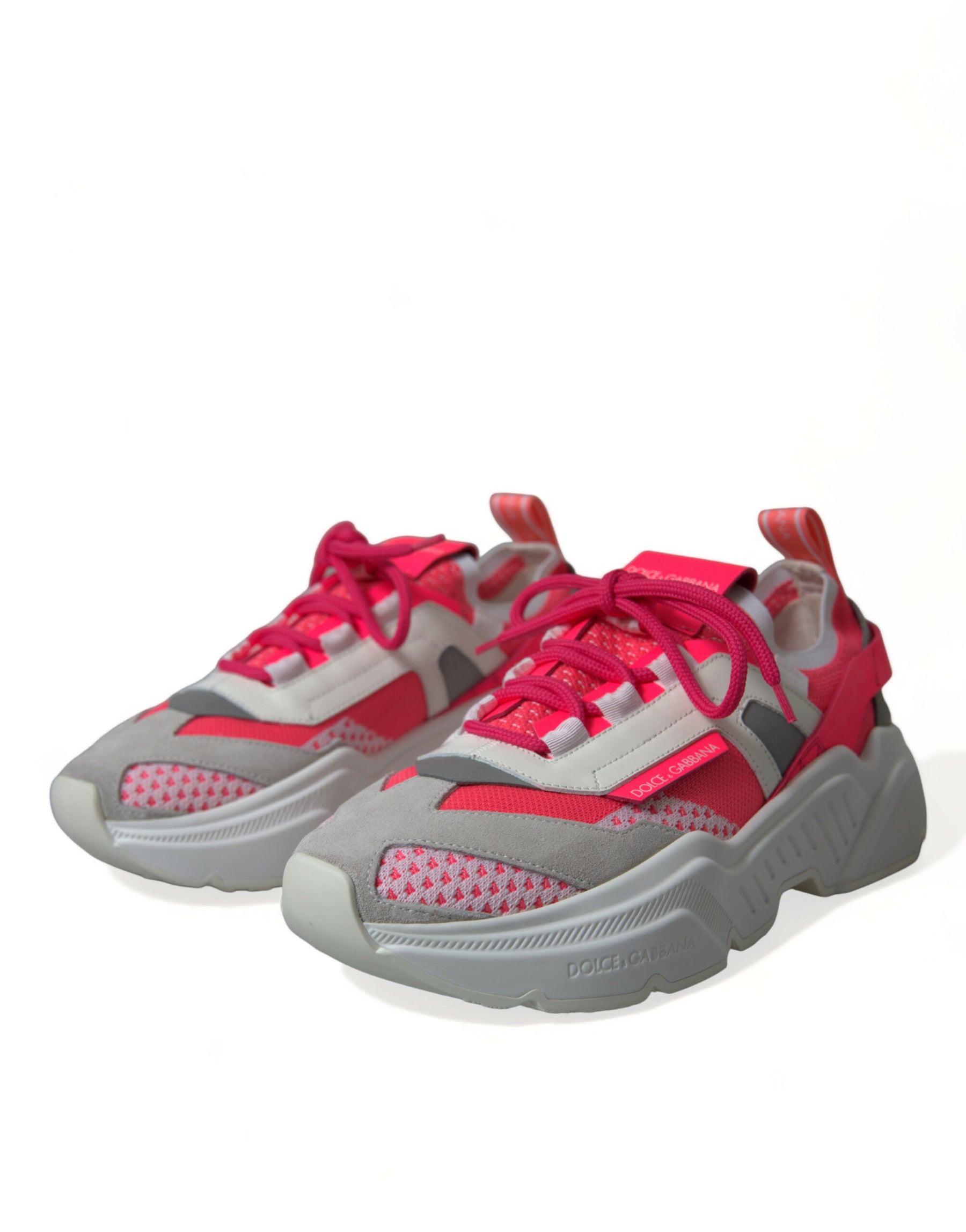 Dolce & Gabbana Multicolor Leather Daymaster Low Top Sneakers Shoes | Regal Royce