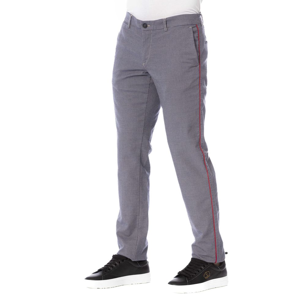 Trussardi Jeans Blue Cotton Men's Jeans | Regal Royce
