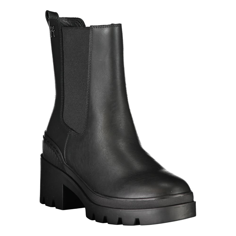 Tommy Hilfiger Black Polyester Boot | Regal Royce