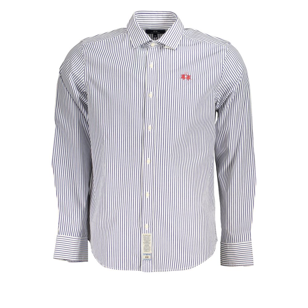La Martina White Cotton Shirt | Regal Royce