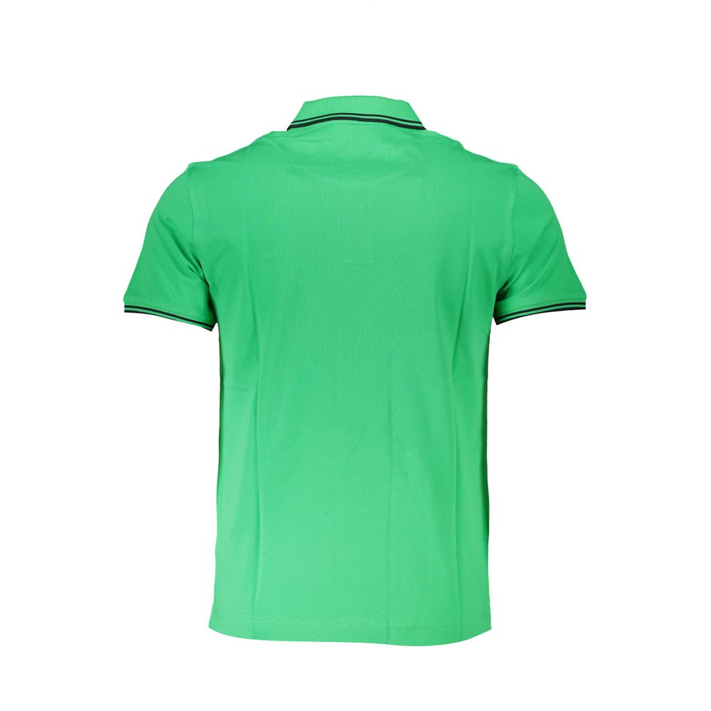 Harmont & Blaine Green Cotton Polo Shirt | Regal Royce