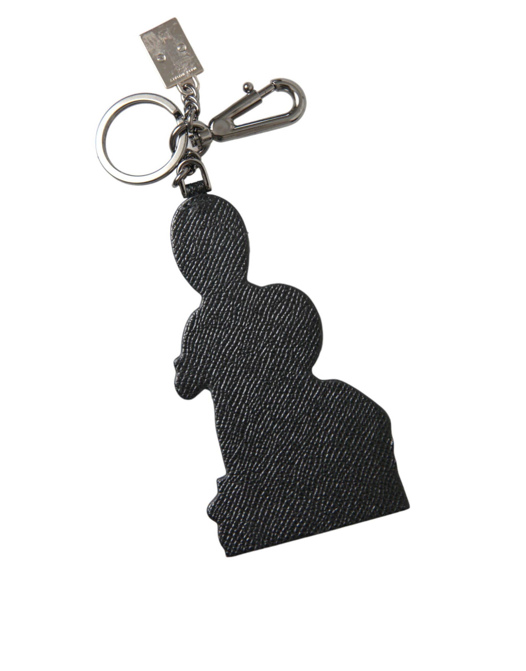 Dolce & Gabbana Leather Dominico Stefano #DGFAMILY Logo Badge Keychain | Regal Royce