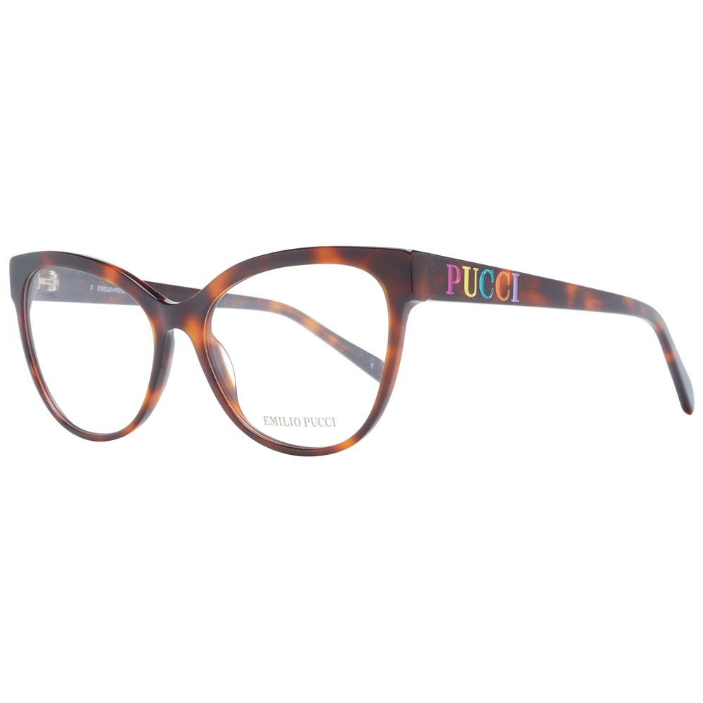 Emilio Pucci Brown Plastic Glasses (Frames) | Regal Royce