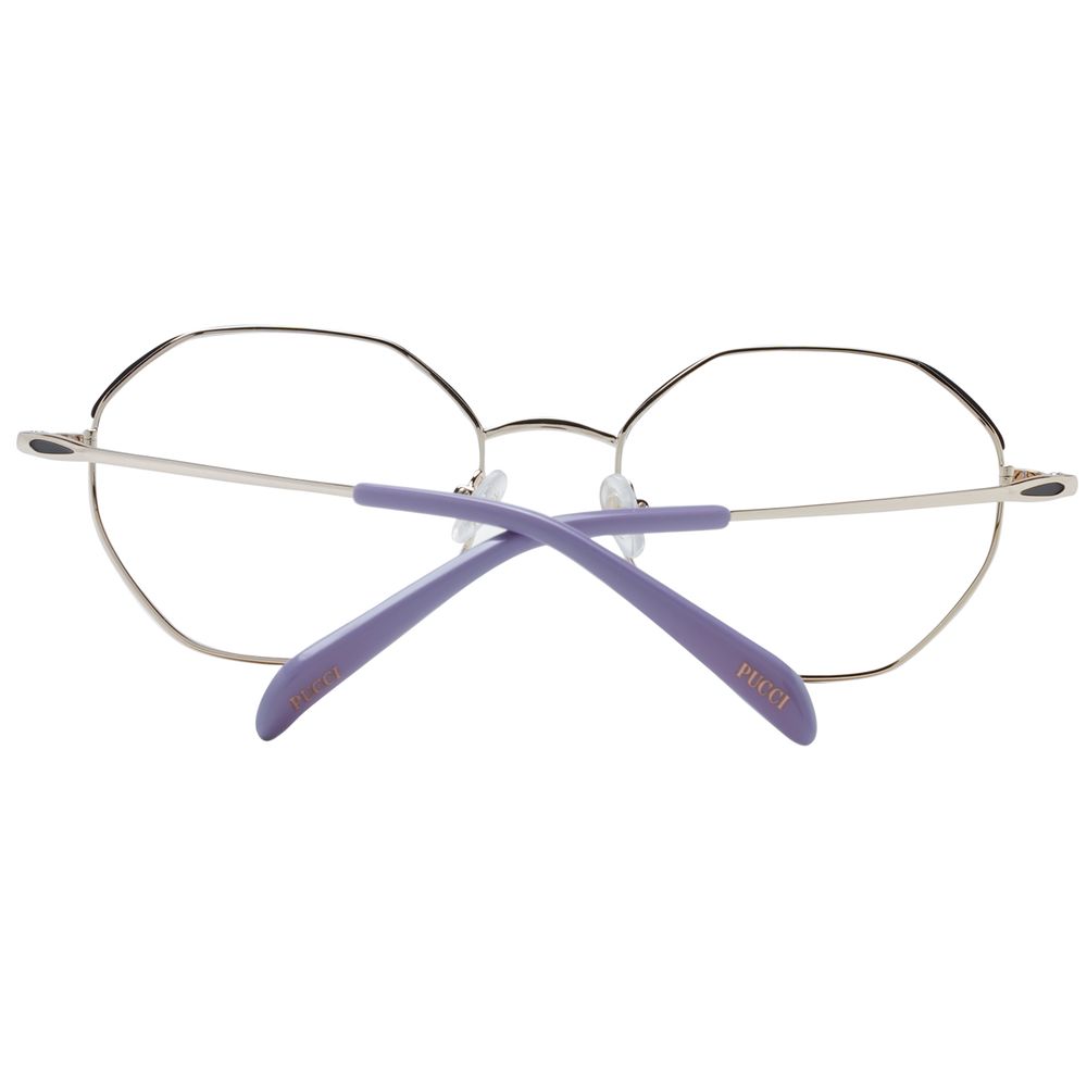 Emilio Pucci Black Metal Glasses (Frames) | Regal Royce
