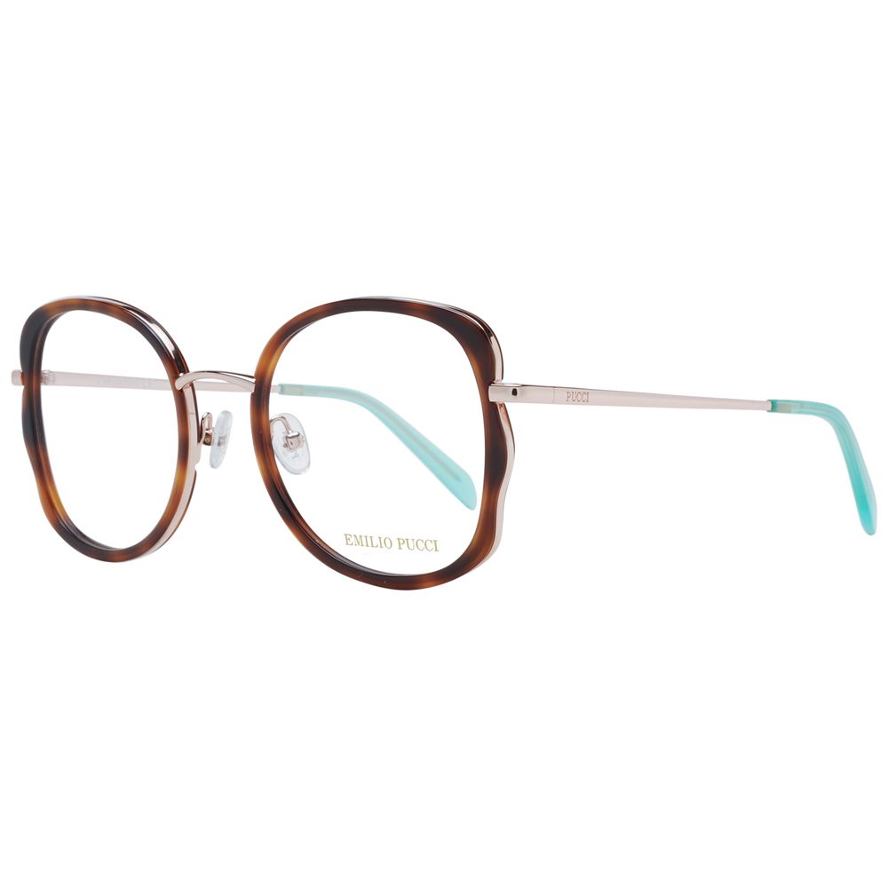 Emilio Pucci Brown Metal & Plastic Glasses (Frames) | Regal Royce