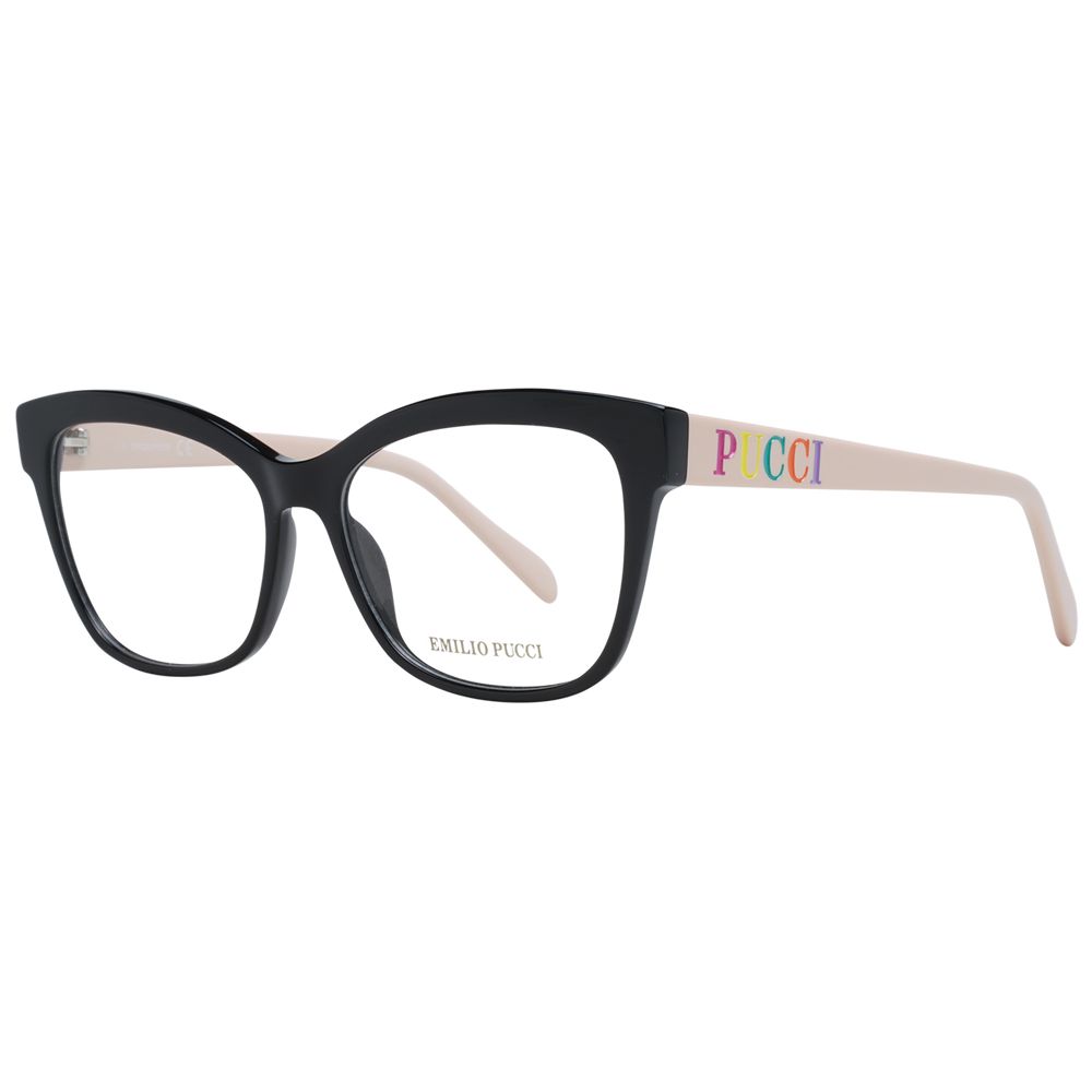 Emilio Pucci Black Plastic Glasses (Frames) | Regal Royce
