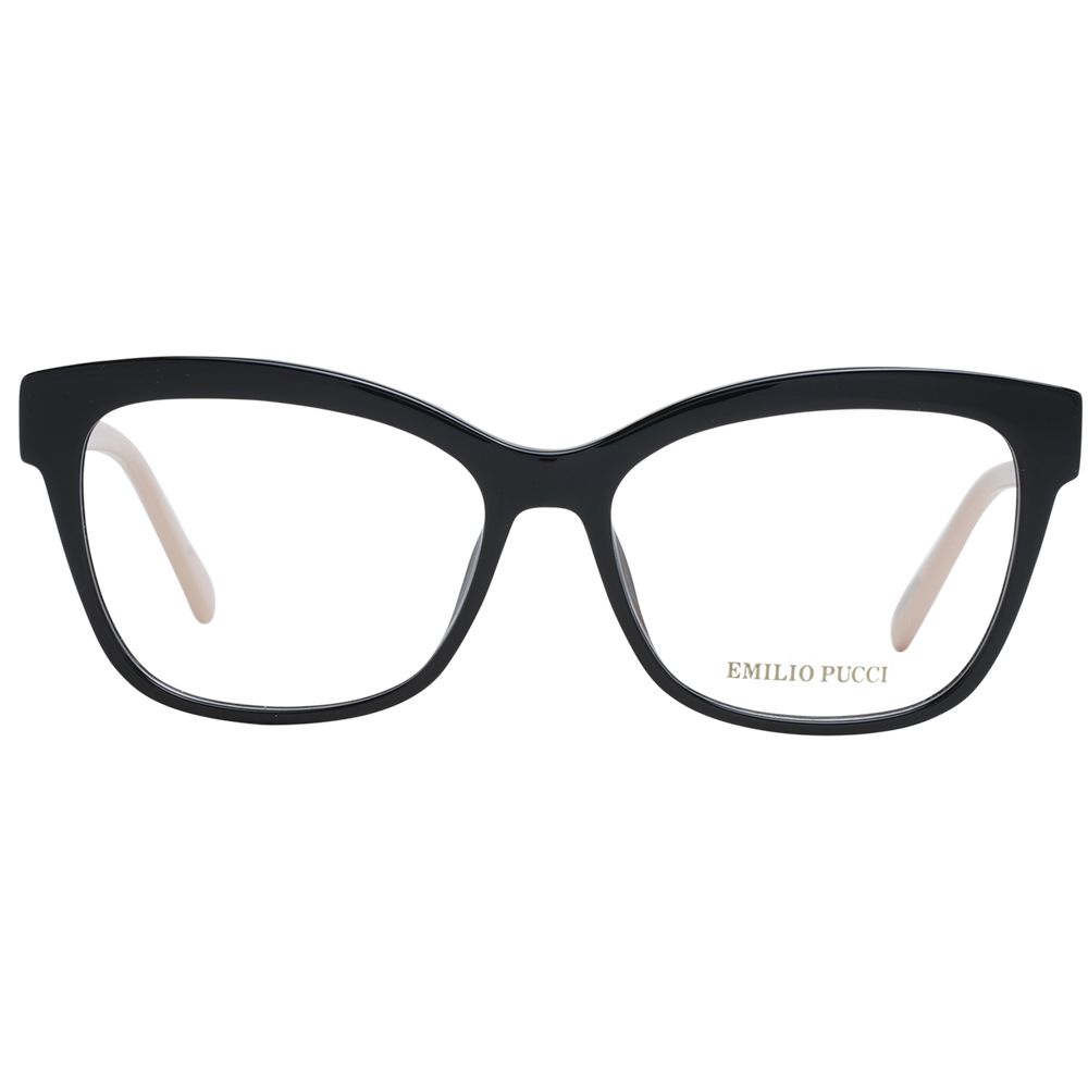 Emilio Pucci Black Plastic Glasses (Frames) | Regal Royce