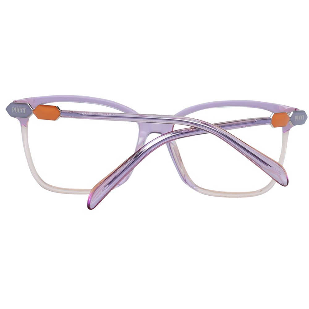 Emilio Pucci Purple Plastic Glasses (Frames)