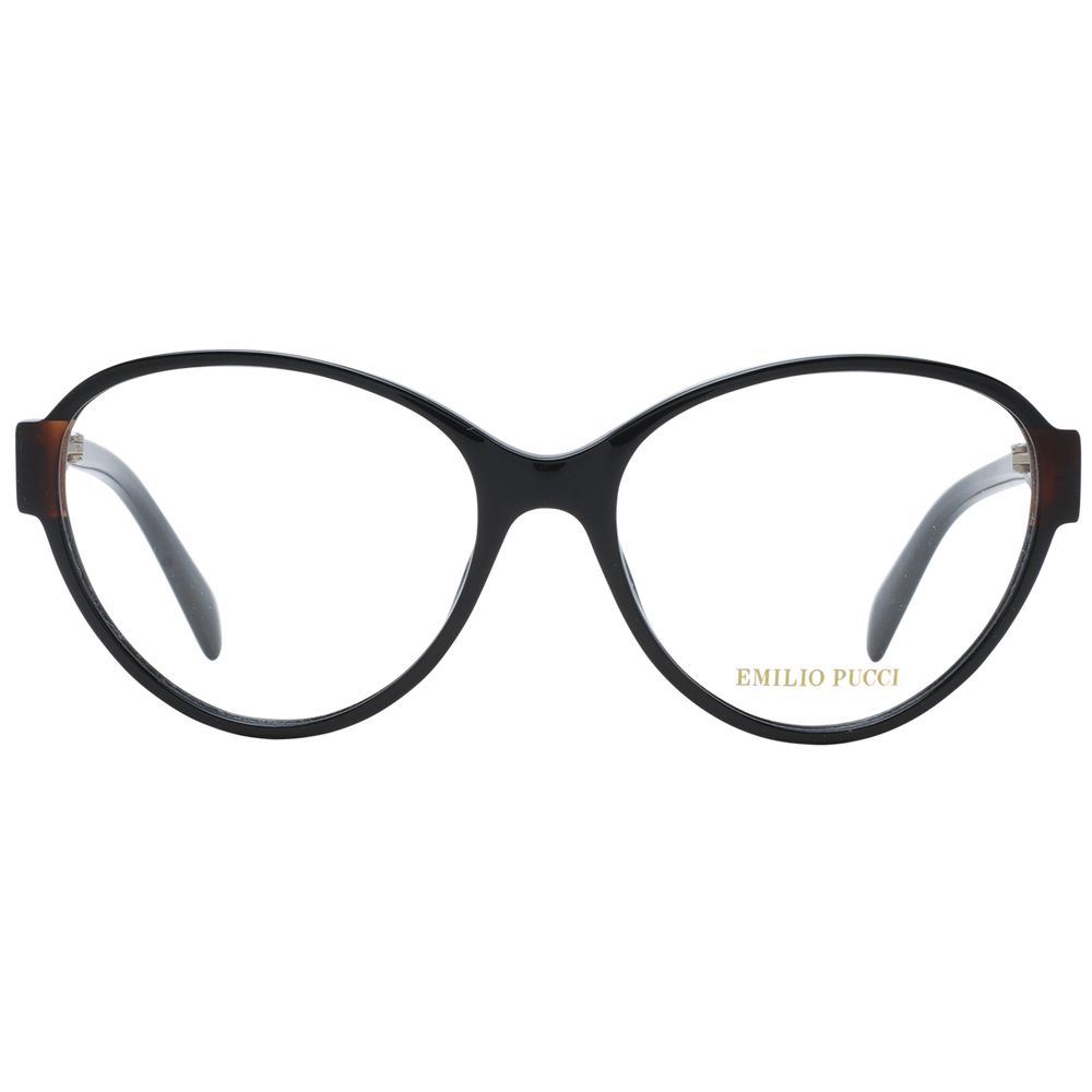 Emilio Pucci Black Plastic Glasses (Frames) | Regal Royce