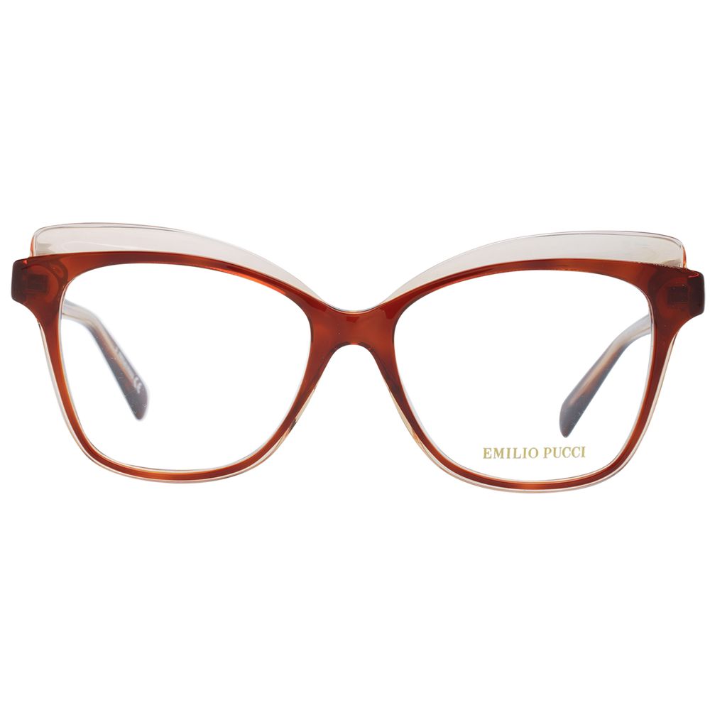 Emilio Pucci Brown Plastic Glasses (Frames) | Regal Royce