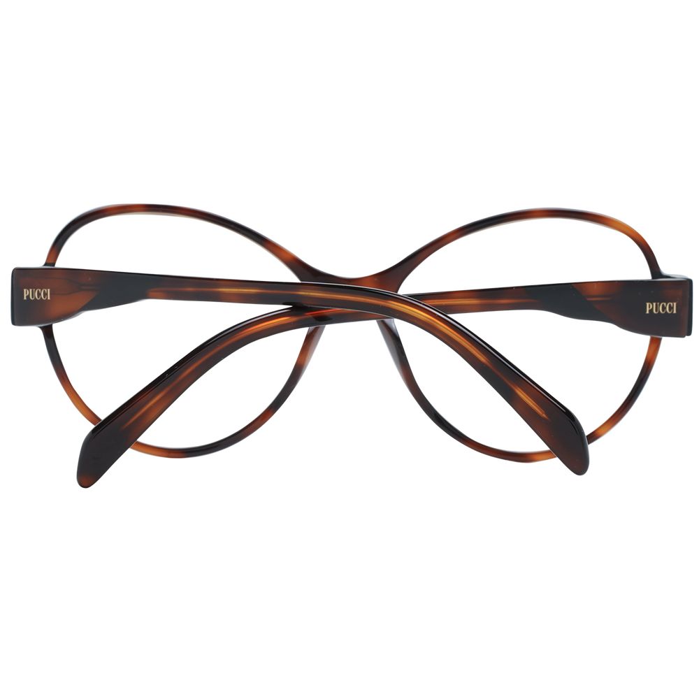 Emilio Pucci Brown Plastic Glasses (Frames) | Regal Royce