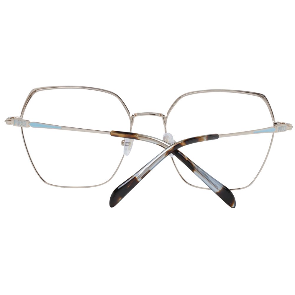 Emilio Pucci Gold Metal Glasses (Frames) | Regal Royce