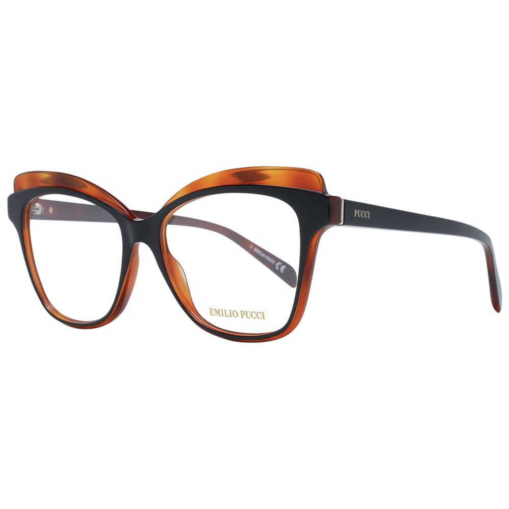 Emilio Pucci Brown Plastic Glasses (Frames) | Regal Royce