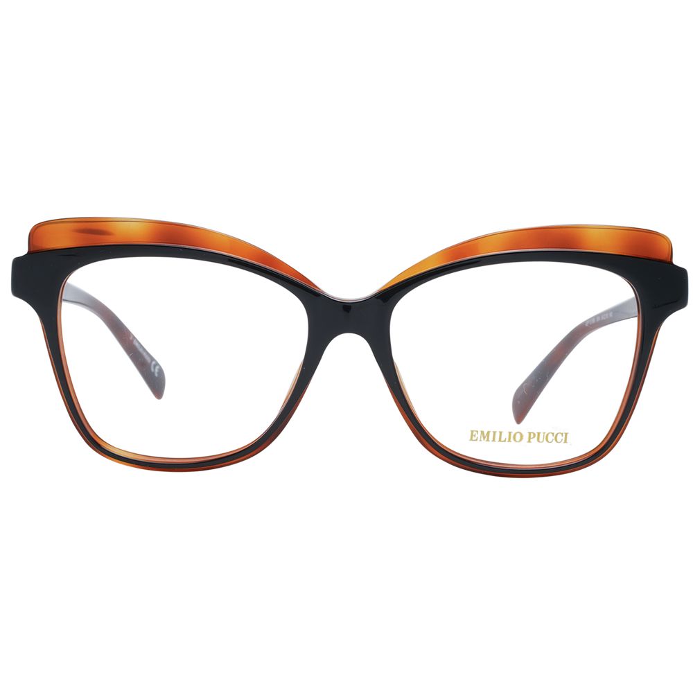 Emilio Pucci Brown Plastic Glasses (Frames) | Regal Royce