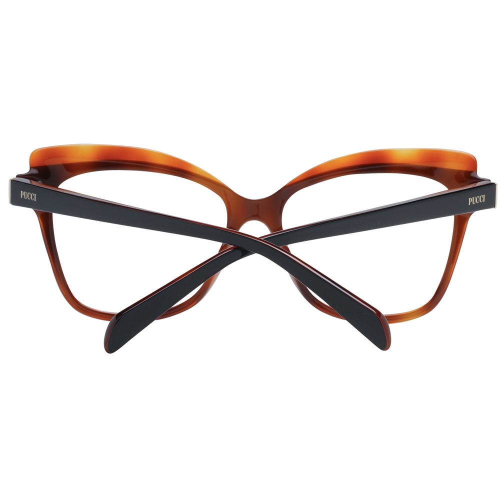 Emilio Pucci Brown Plastic Glasses (Frames) | Regal Royce