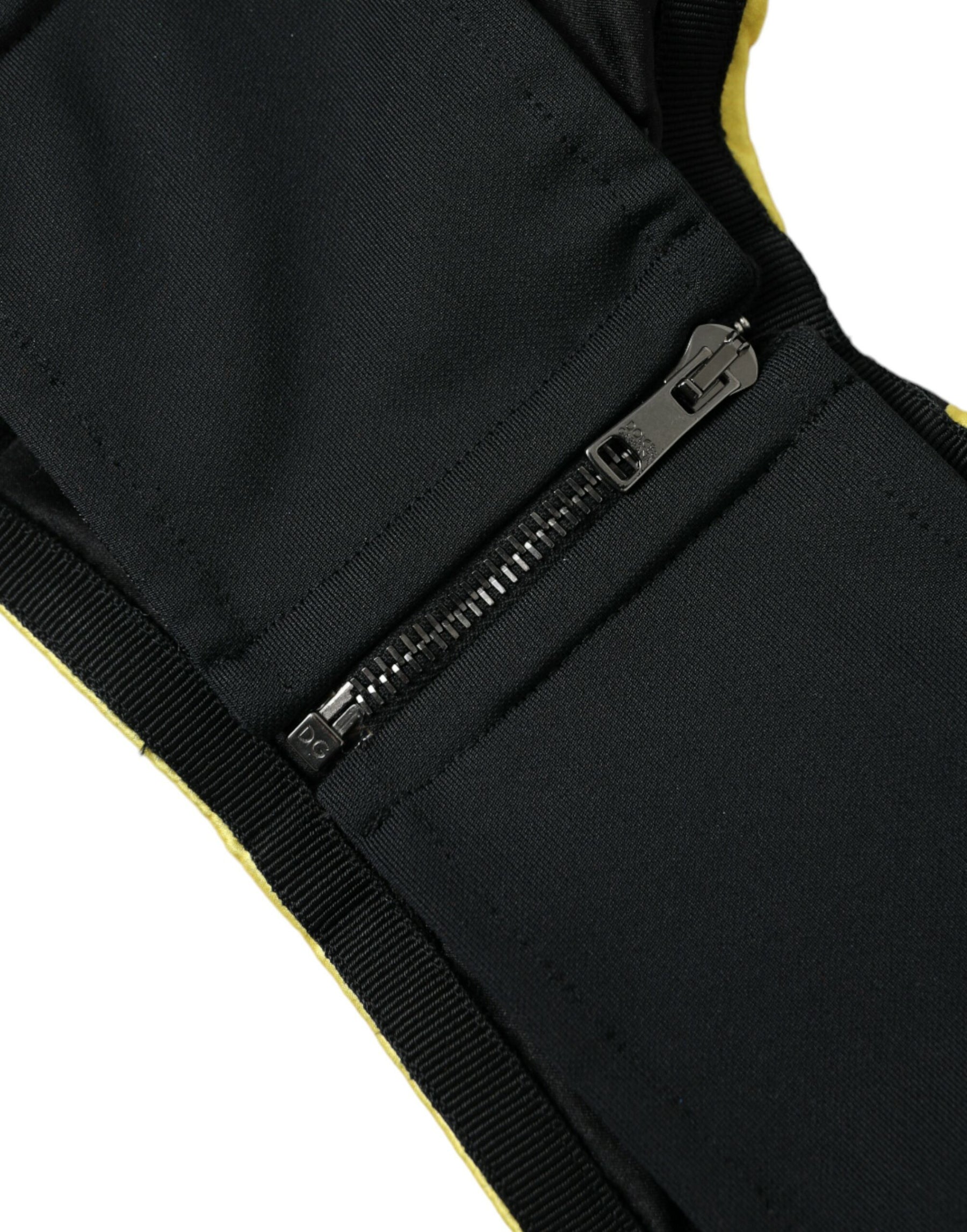 Dolce & Gabbana Multicolor Floral Sleeveless Bustier Crop Top | Regal Royce