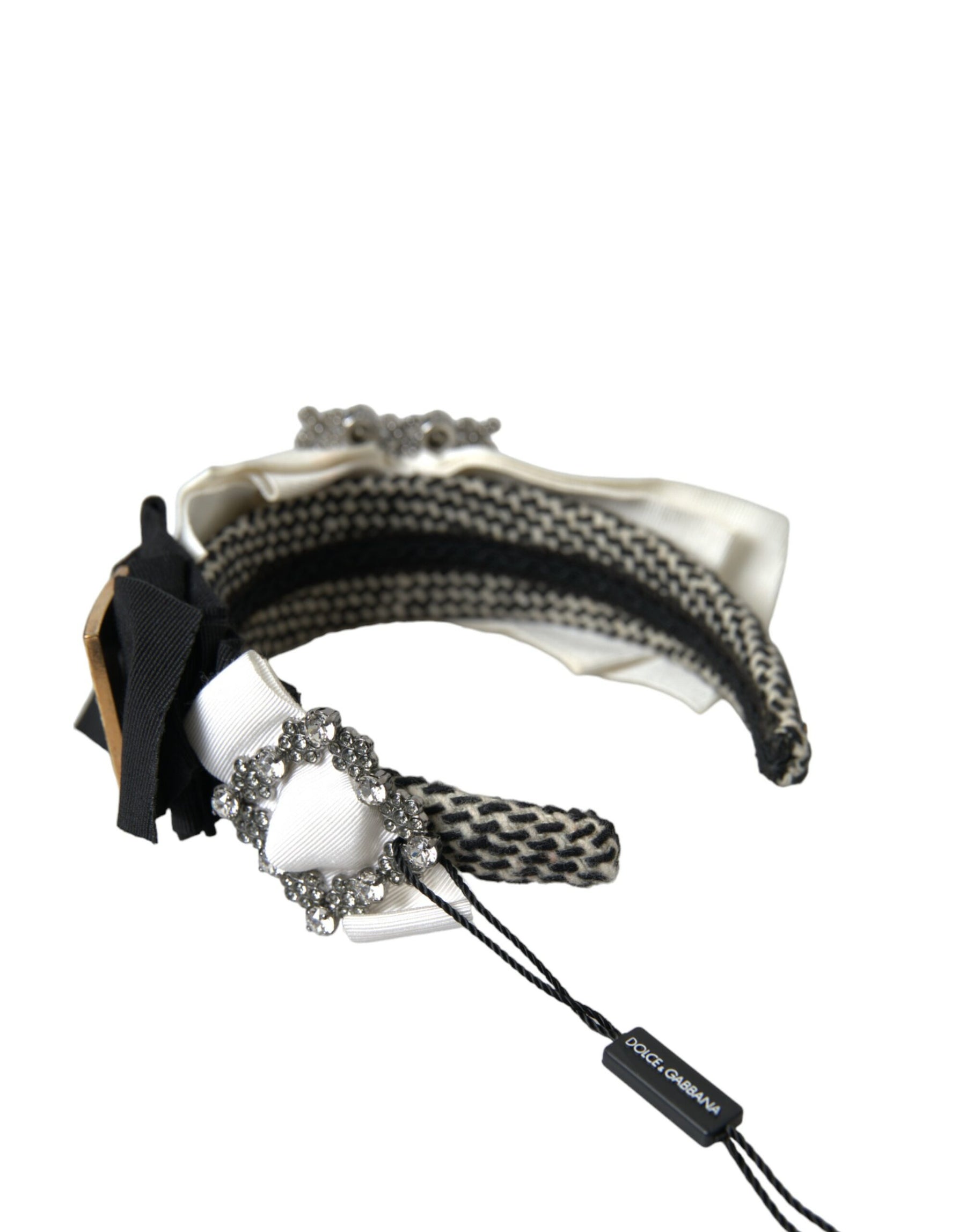 Dolce & Gabbana Multicolor Crystal Embellished Women Headband Diadem | Regal Royce