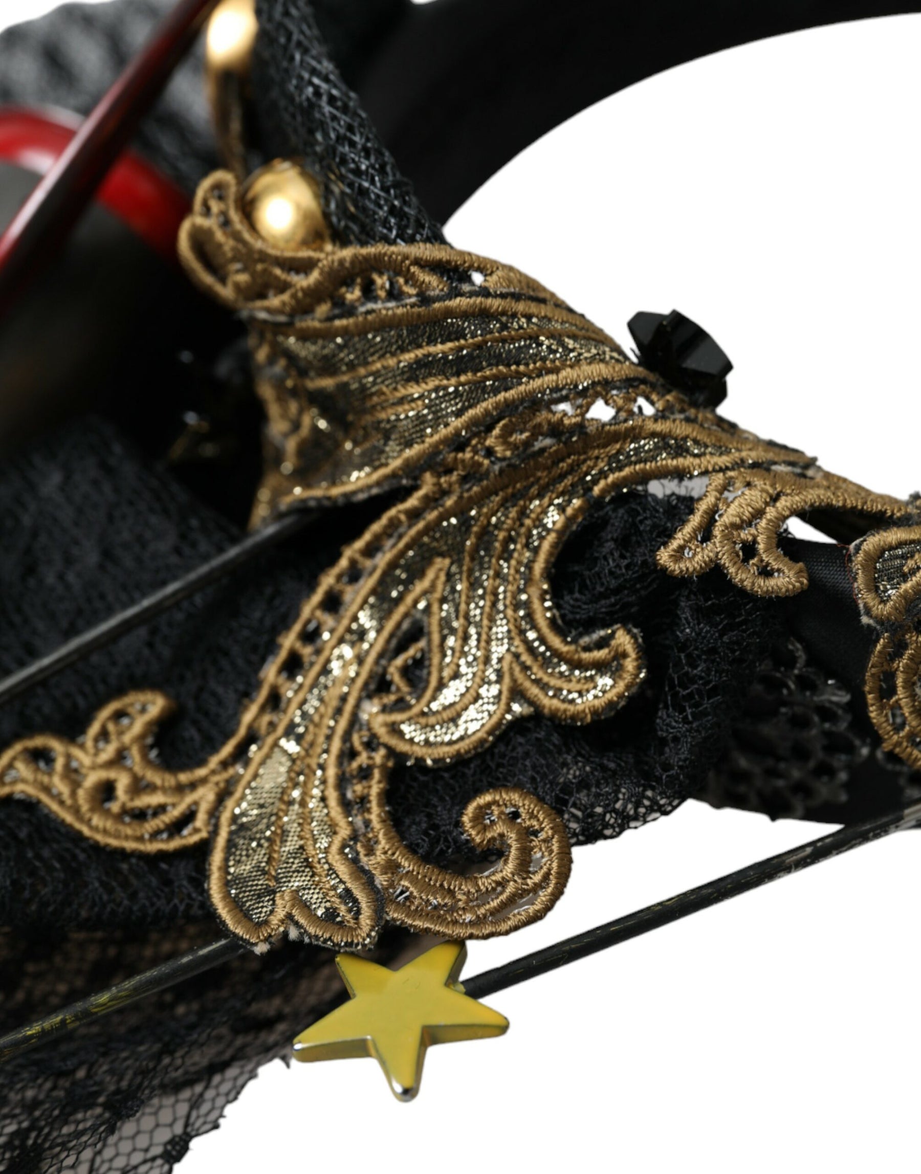 Dolce & Gabbana Multicolor Missile Rocket Crystal Stars Headband Diadem | Regal Royce