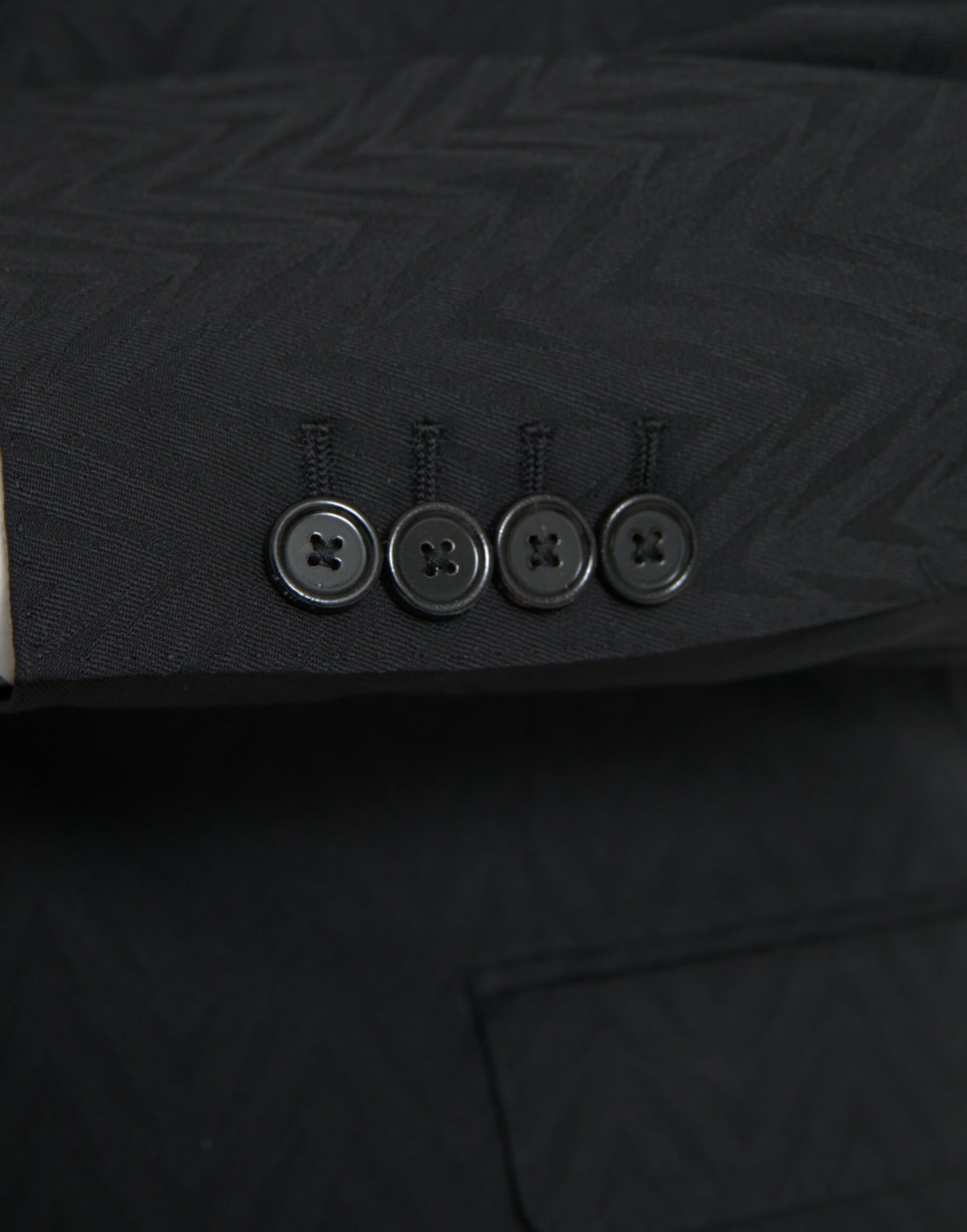 Dolce & Gabbana Black MARTINI Slim Fit Jacket Coat Blazer | Regal Royce