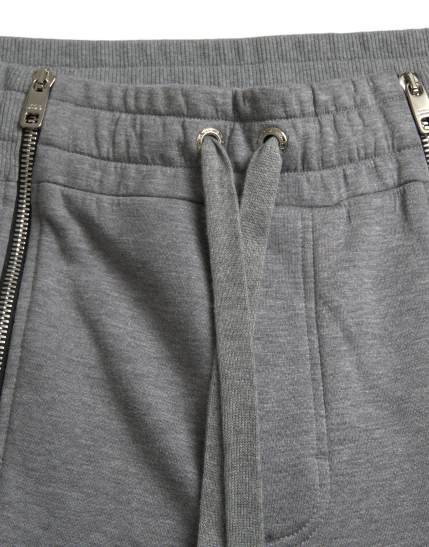 Dolce & Gabbana Gray Cotton Jogger Skinny Sweatpants Pants | Regal Royce