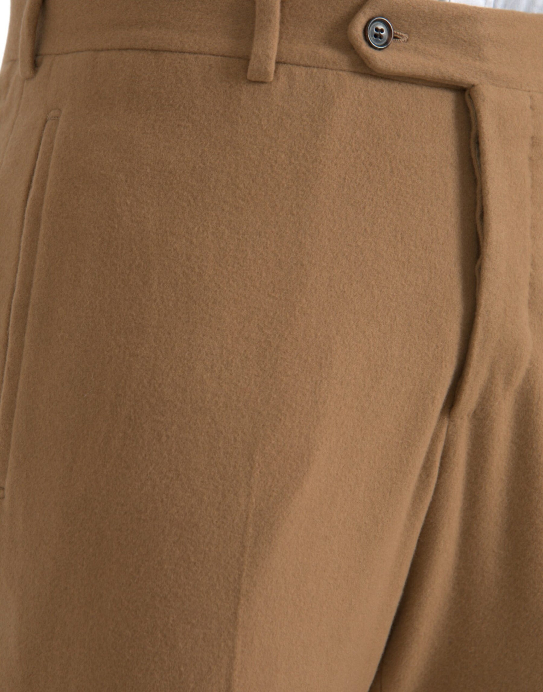 Prada Beige Cashmere Men Straight Fit Dress Pants | Regal Royce