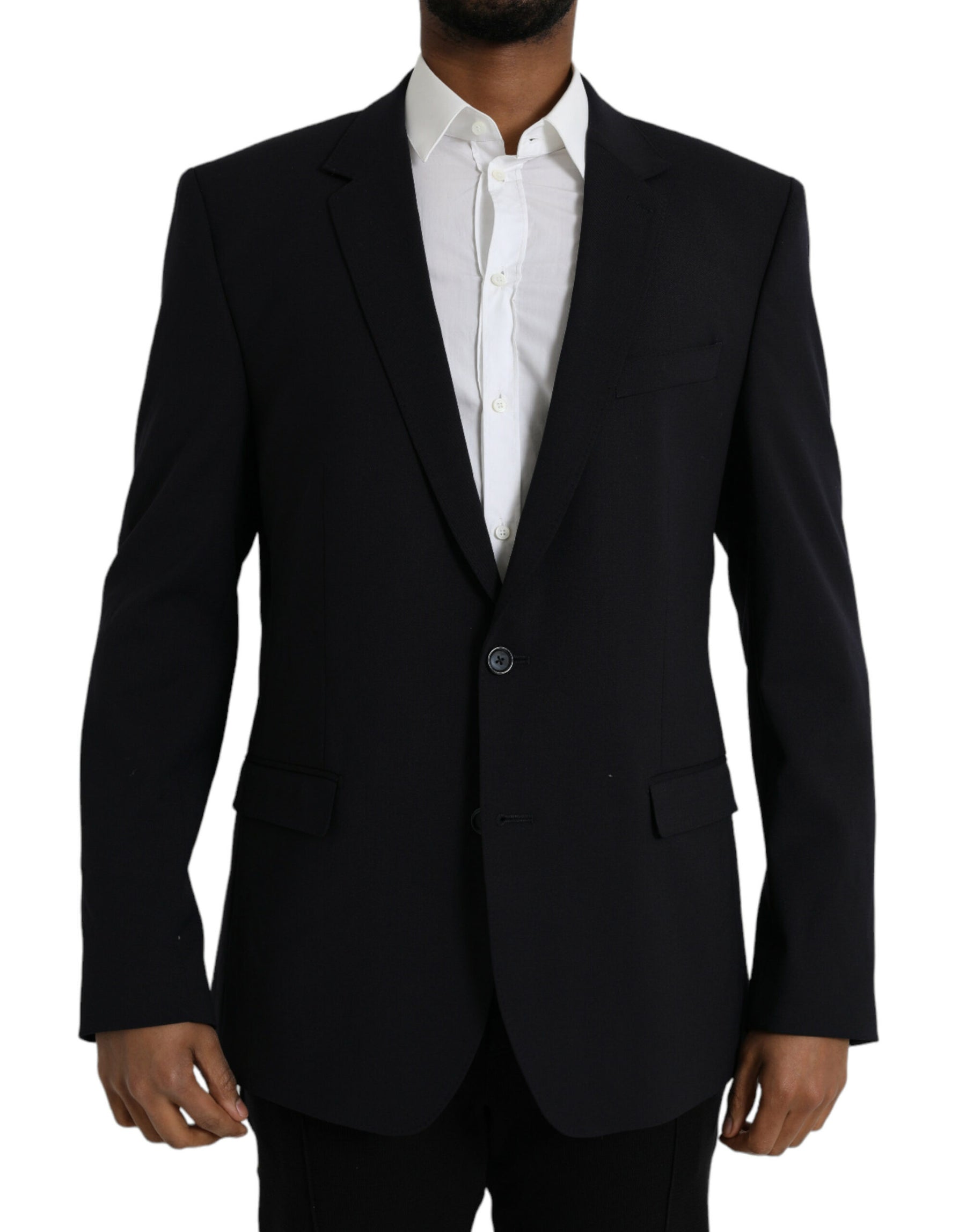 Dolce & Gabbana Black MARTINI Single Breasted Coat Blazer | Regal Royce