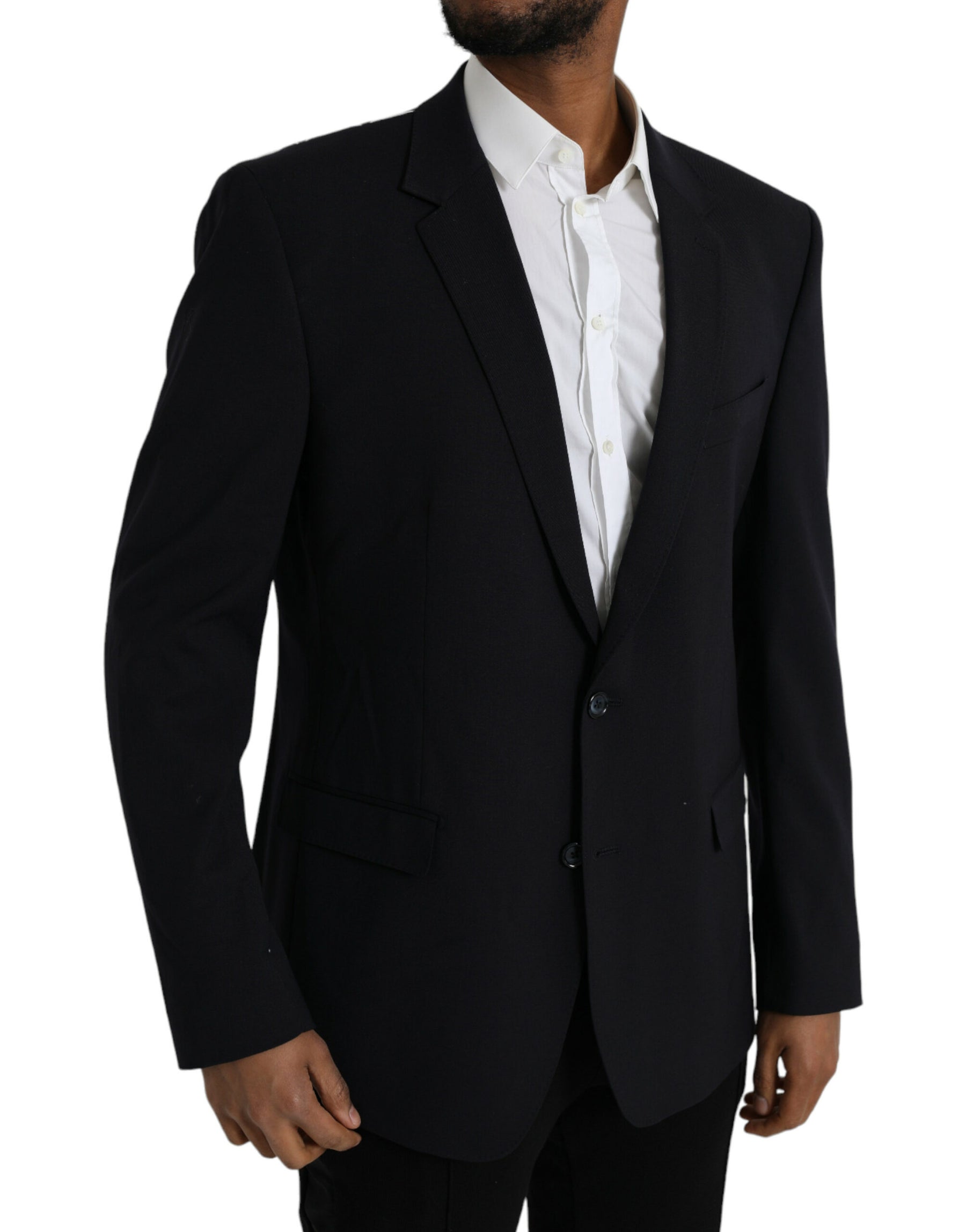 Dolce & Gabbana Black MARTINI Single Breasted Coat Blazer | Regal Royce