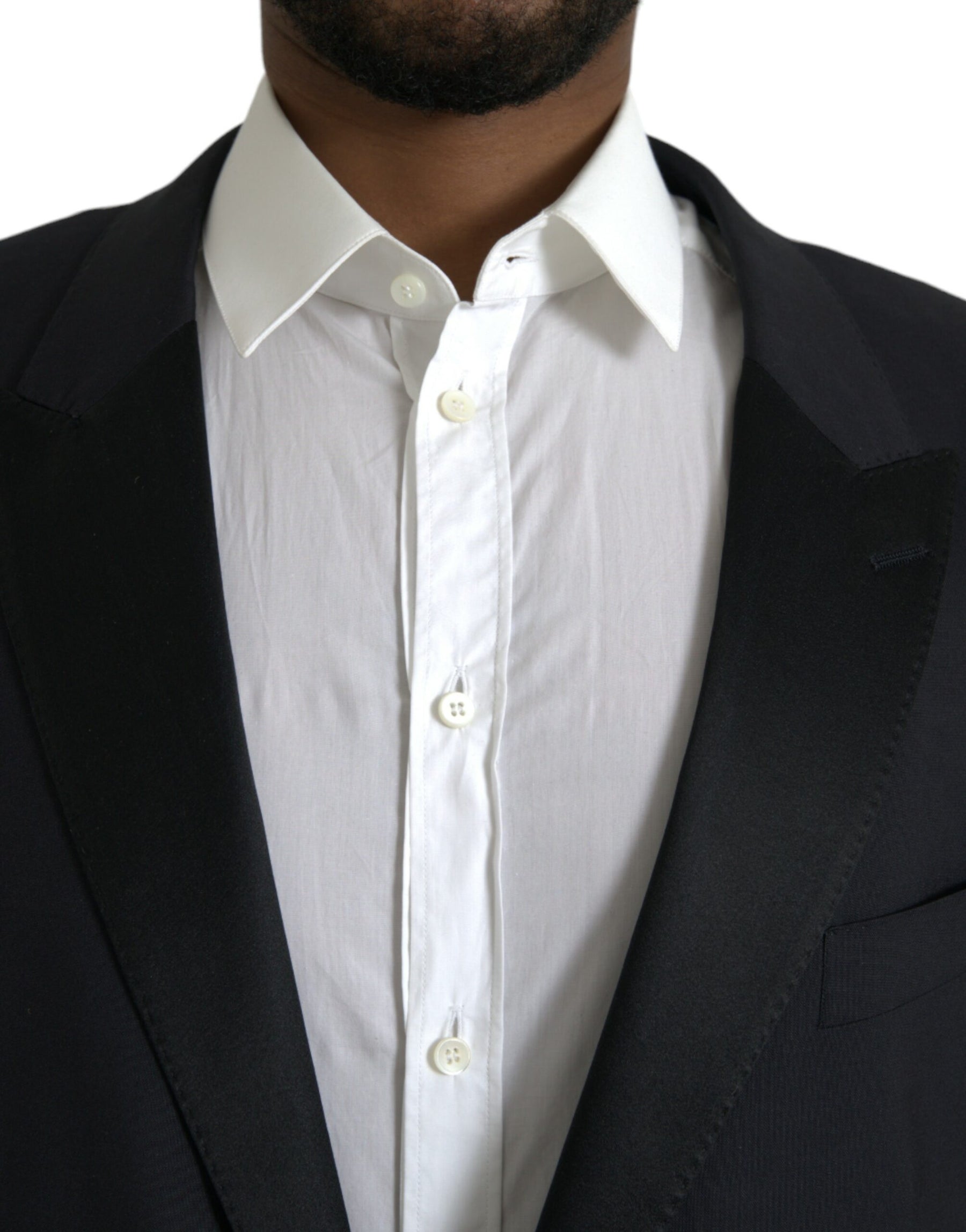 Dolce & Gabbana Blue MARTINI Single Breasted Coat Blazer | Regal Royce