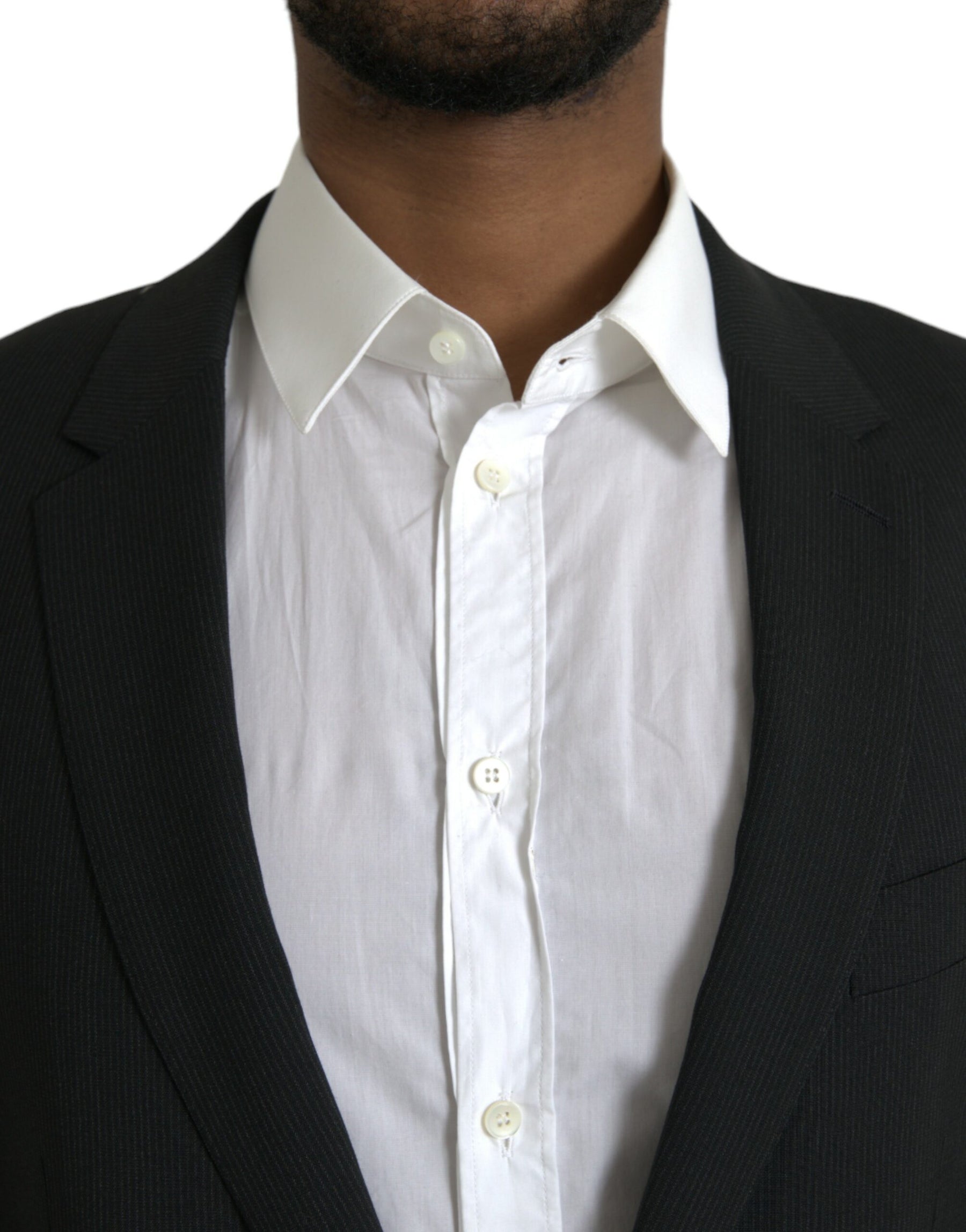 Dolce & Gabbana Blue MARTINI Shawl Single Breasted Blazer | Regal Royce