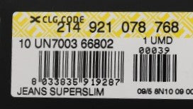 Costume National Gray Cotton Superslim Denim Jeans | Regal Royce