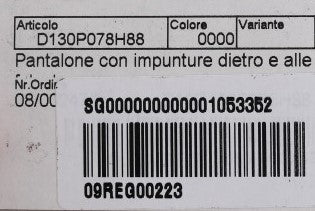 Ermanno Scervino White Cotton Slim Fit Casual Pants | Regal Royce