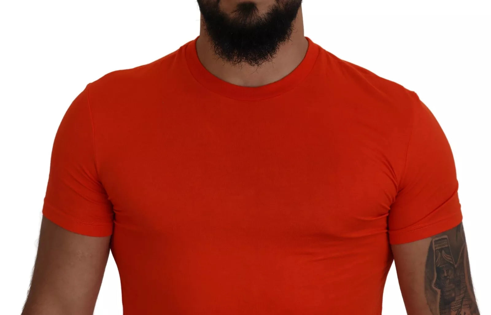 Dsquared² Orange Modal Short Sleeves Crewneck T-shirt | Regal Royce