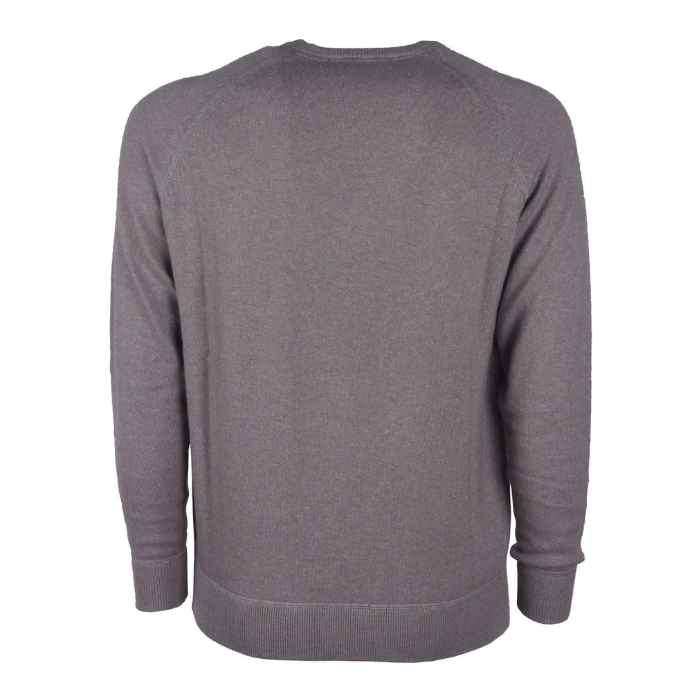 Emilio Romanelli Gray Cashmere Sweater
