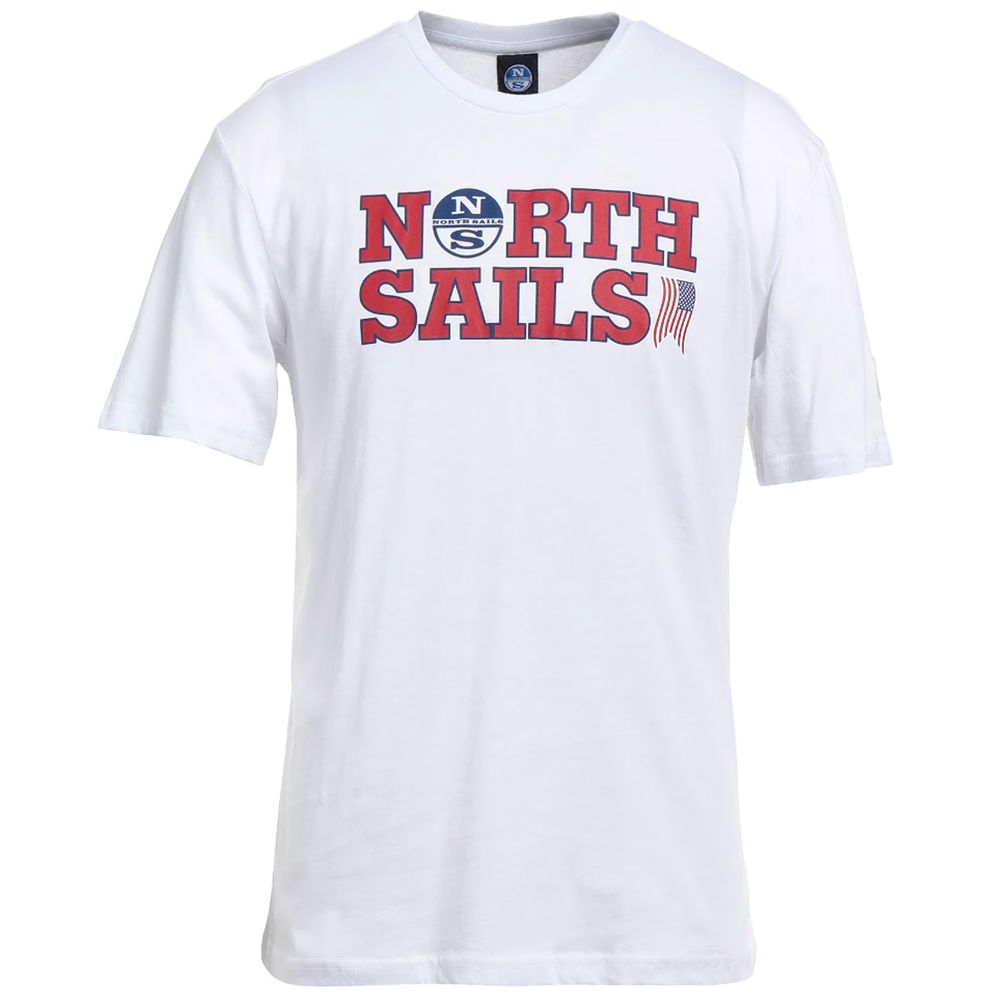 North Sails White Cotton T-Shirt