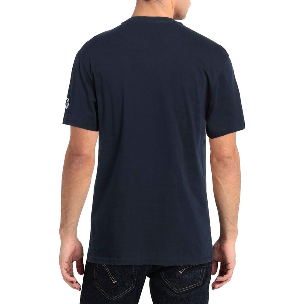 North Sails Blue Cotton T-Shirt