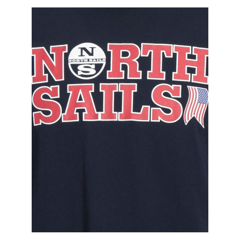 North Sails Blue Cotton T-Shirt