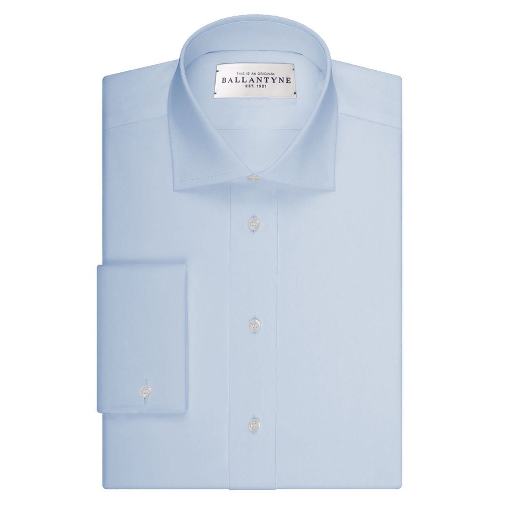 Ballantyne Blue Cotton Shirt