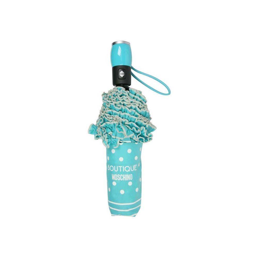 Boutique Moschino Blue Polyester Women's Umbrella