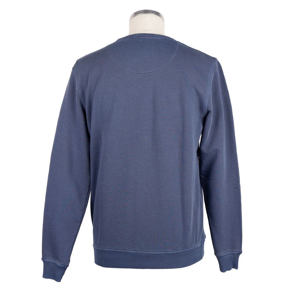 Refrigiwear Blue Cotton Sweatshirt