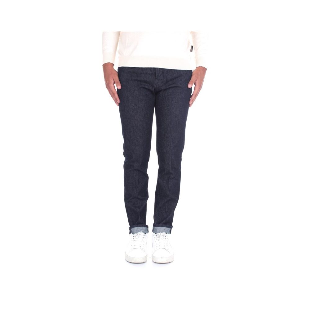Jacob Cohen Blue Cotton Men Jeans