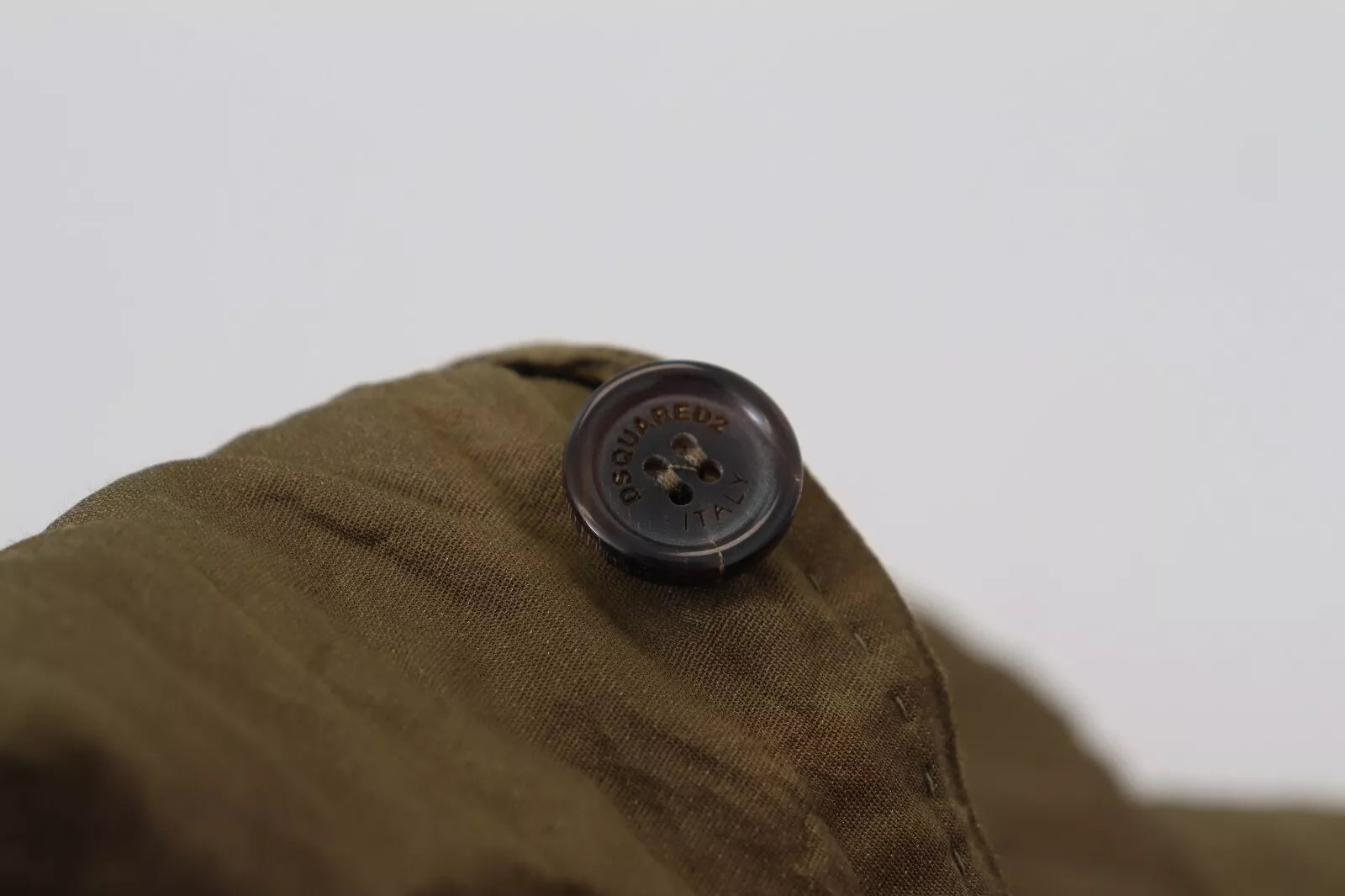 Dsquared² Green Single Breasted Men Coat Blazer Jacket | Regal Royce