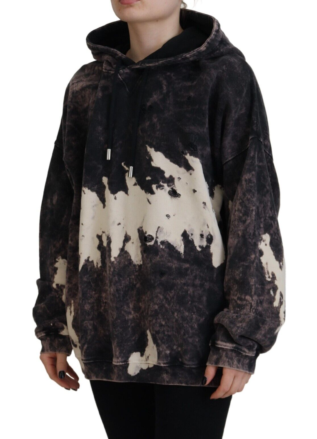 Dsquared² Multicolor Dye Cotton Hoodie Sweatshirt Sweater | Regal Royce