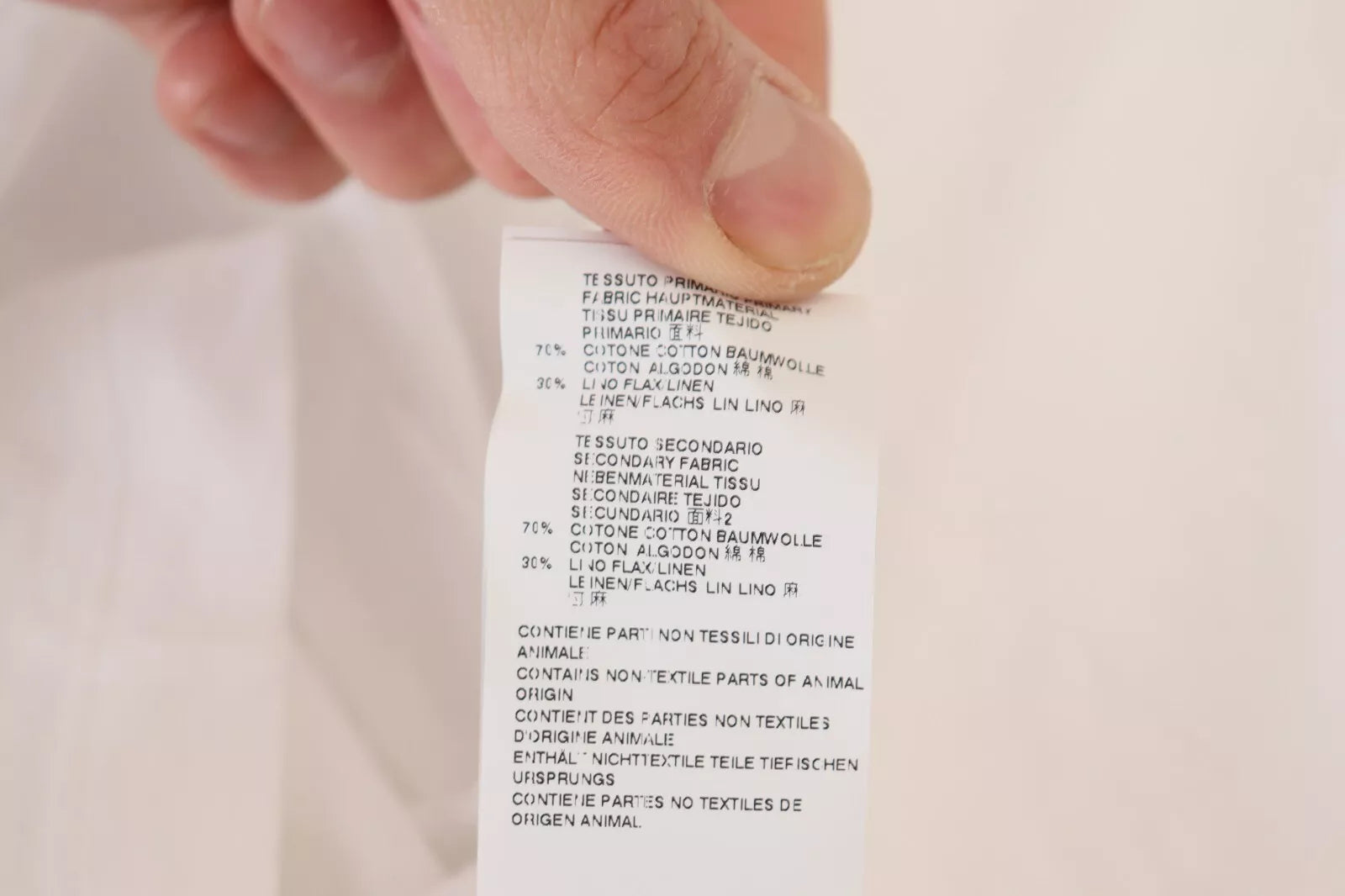 Dsquared² White Cotton Linen Long Sleeves Pullover Sweater | Regal Royce