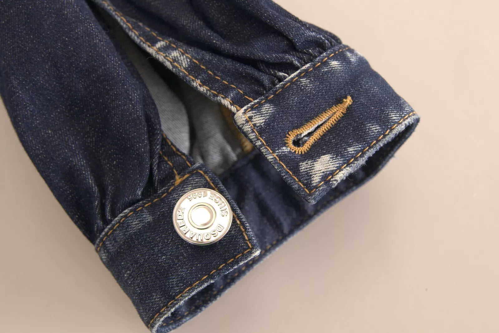 Dsquared² Blue High Waist Cotton Cargo Baggy Denim Jeans | Regal Royce
