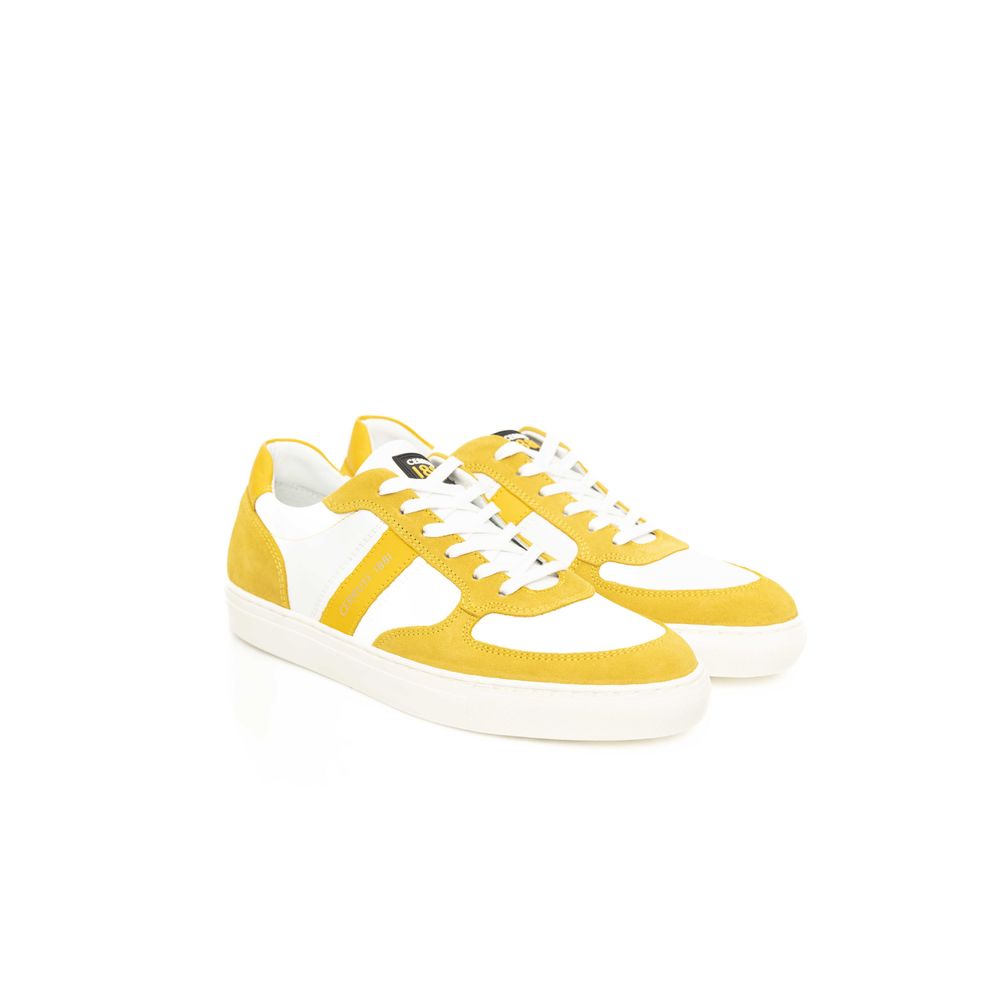 Cerruti 1881 Yellow Cowhide Men Sneaker | Regal Royce