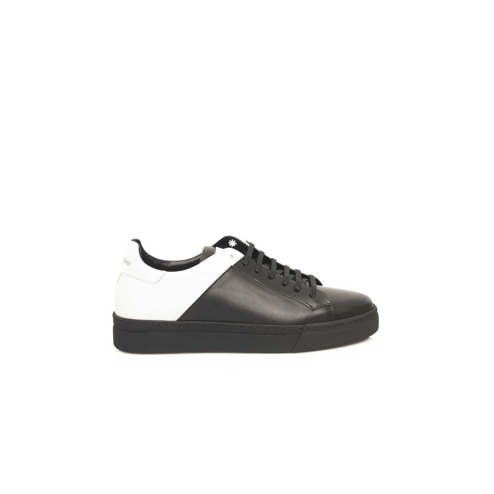 Cerruti 1881 Black Cowhide Men Sneaker | Regal Royce