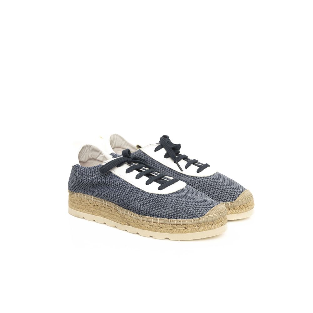 Cerruti 1881 Blue Calfskin Men Sneaker | Regal Royce